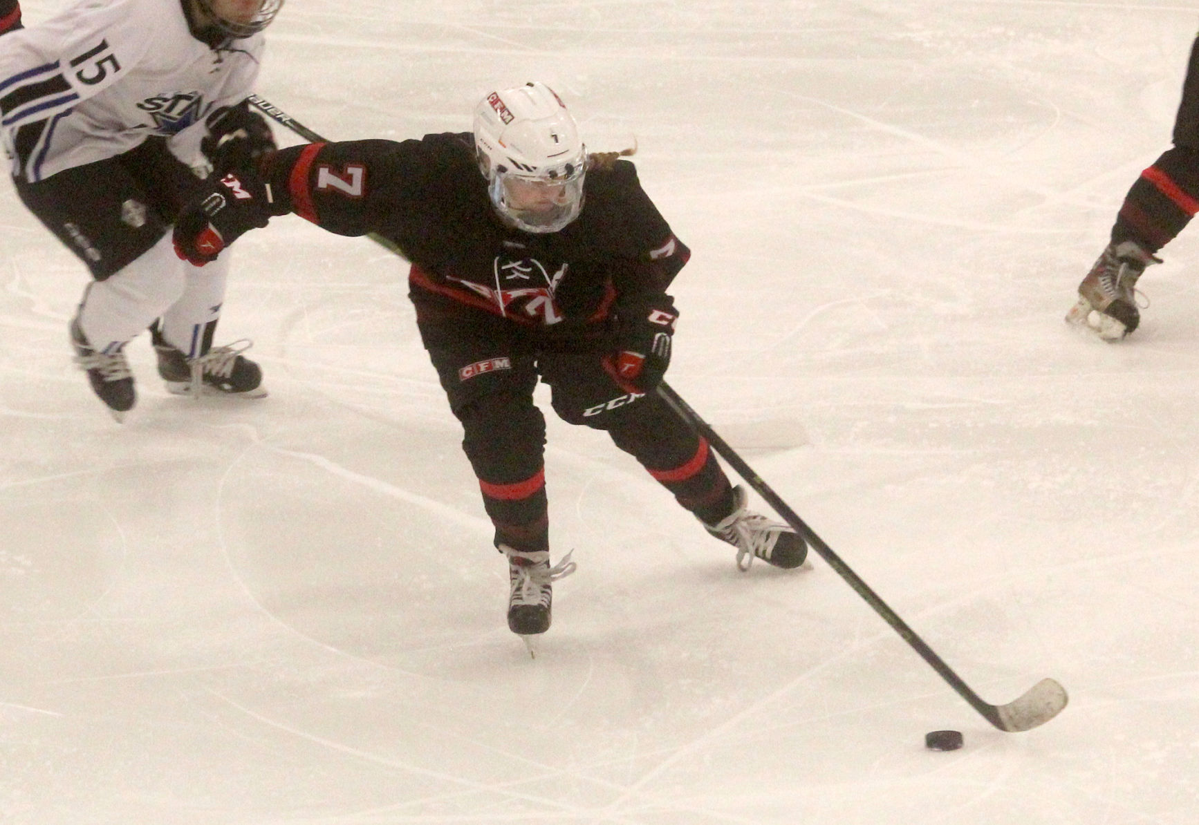 Chi-Hi/Menomonie girls hockey at Eau Claire Area 12-13-18
